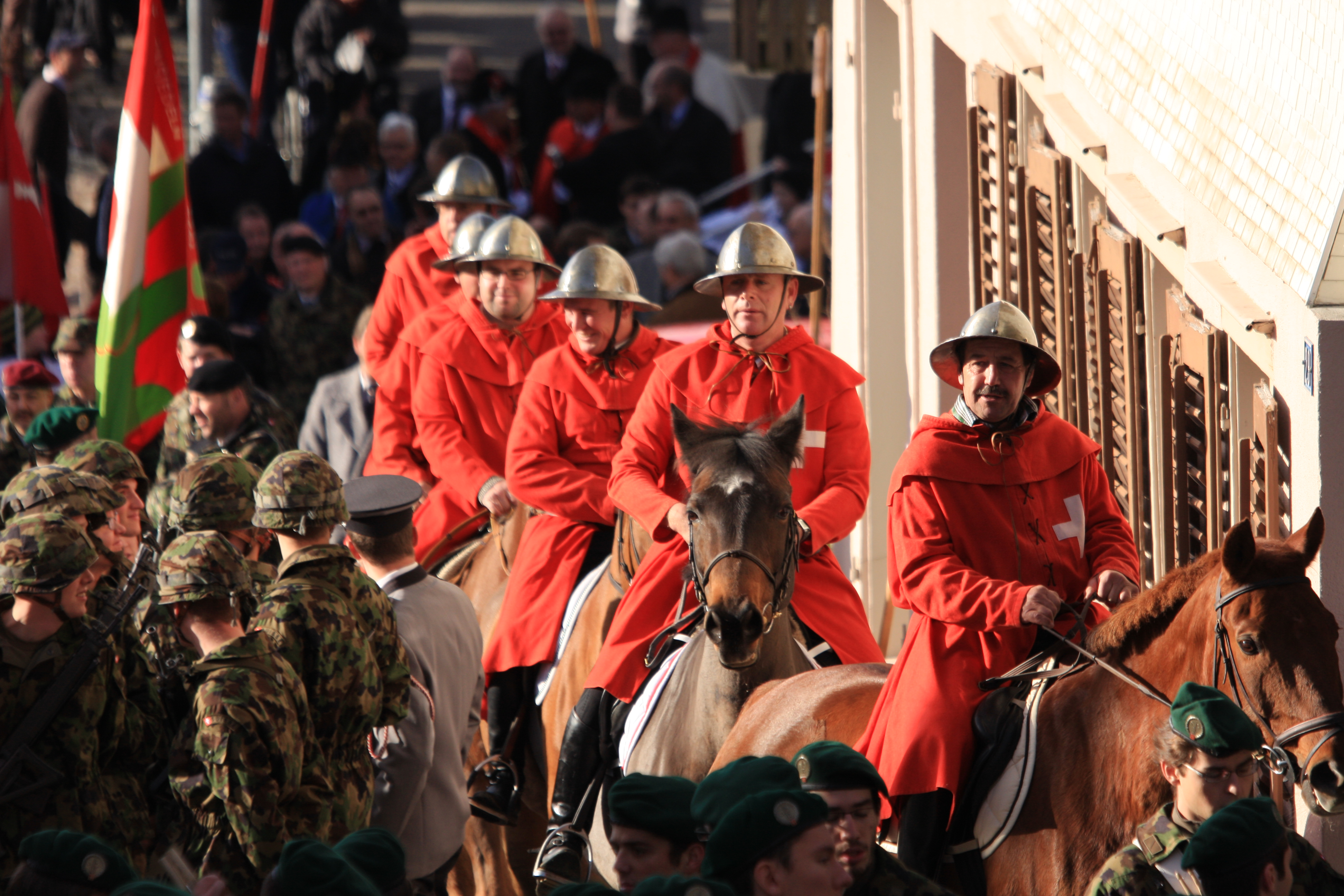 Bild von der Morgarten-Gedenkfeier 15.11.2016